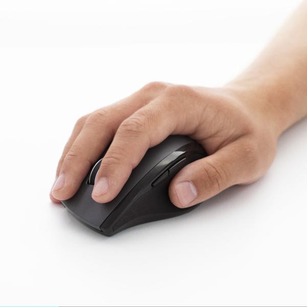Logitech M705 Wireless Maus – Kabellos Laser USB 7 Tasten ergonomisch grau