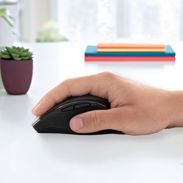 Logitech M705 Wireless Maus – Kabellos Laser USB 7 Tasten ergonomisch grau