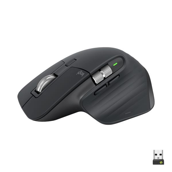 Logitech MX Master 3S kabellose Mouse ergonomisch graphite