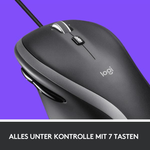 Logitech M500S Corded Mouse USB-A Optisch 4000 DPI