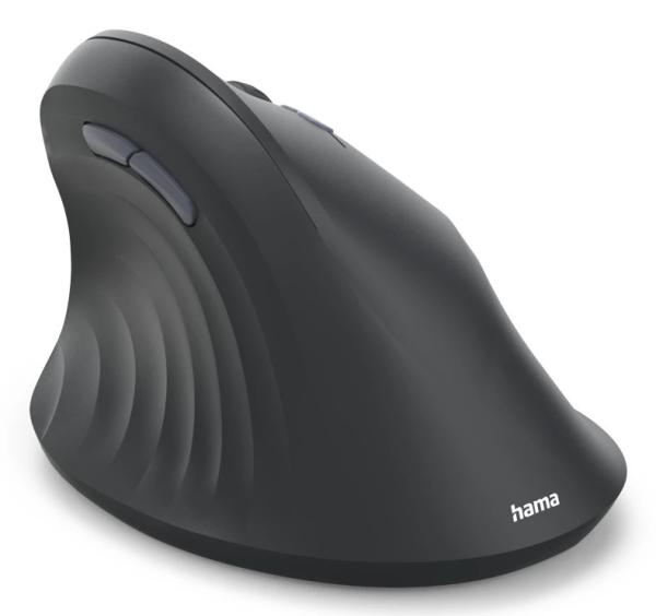 HAMA 173088 Vertikale Funkmaus EWM-500R ergonomisch 7 Tasten sw