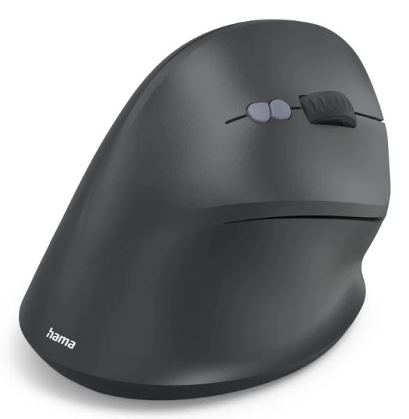 HAMA 173088 Vertikale Funkmaus EWM-500R ergonomisch 7 Tasten sw