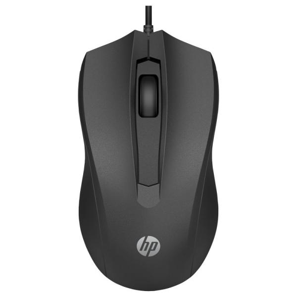 HP Kabelgebundene Maus 100 schwarz USB