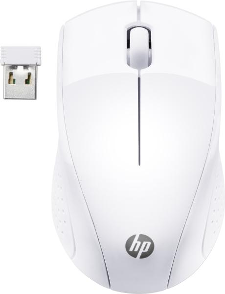 HP 220 Maus kabellos weiss