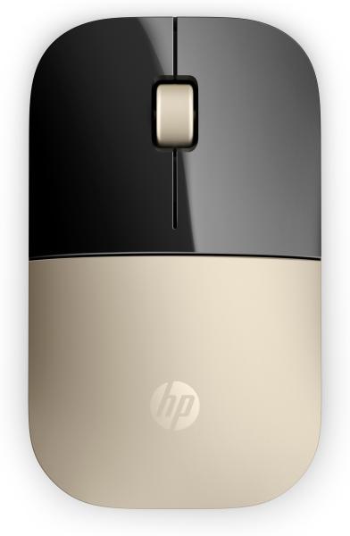 HP Maus Z3700 Kabellos Gold