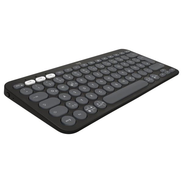 Logitech K380 Pebble Keys2 Bluetooth black QWERTZ DE
