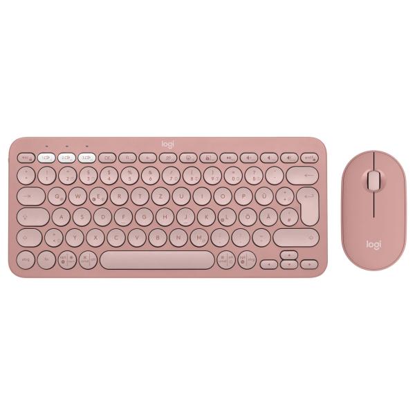 Logitech Pebble 2 Combo Rosa Deutsch 920-012205