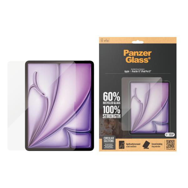 PanzerGlass ® Displayschutz iPad Air 13'' (2024-2026) | iPad Pro 13'' (2024-2025) | Ultra-Wide Fit