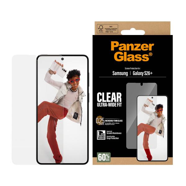 PanzerGlass Screen Protector für Samsung Galaxy S26+/EasyAligner