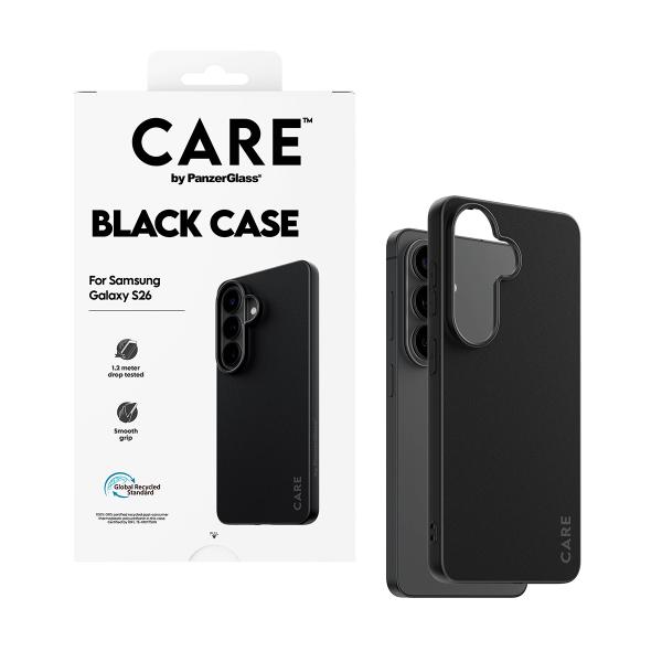 PanzerGlass CARE™ TPU Case Black Samsung Galaxy S26