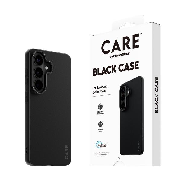 PanzerGlass CARE™ TPU Case Black Samsung Galaxy S26