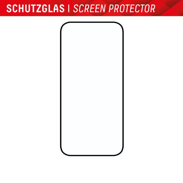 Displex Full Cover Schutzglas für Iphone 15/15 Pro