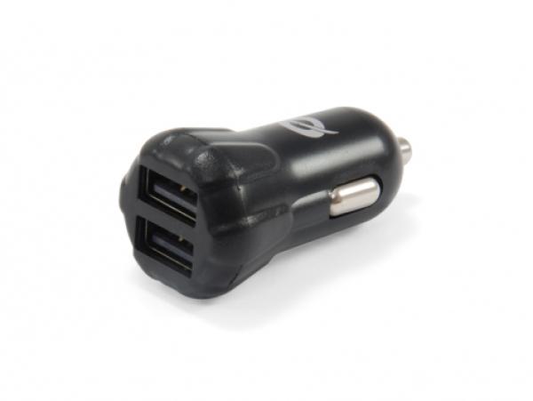 2-Port KFZ-Ladegerät CONCEPTRONIC 10W 2xUSB-A mit Halter