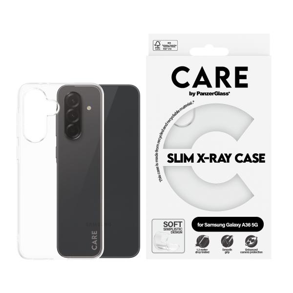 PanzerGlass CARE™ by ® X-Ray Case für  Samsung Galaxy A36 5G transparent