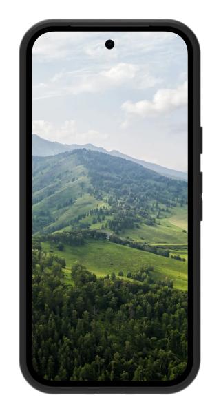 dbramante1928 Greenland Hülle für Google Pixel 10a – Schwarz recycelt stoßfest