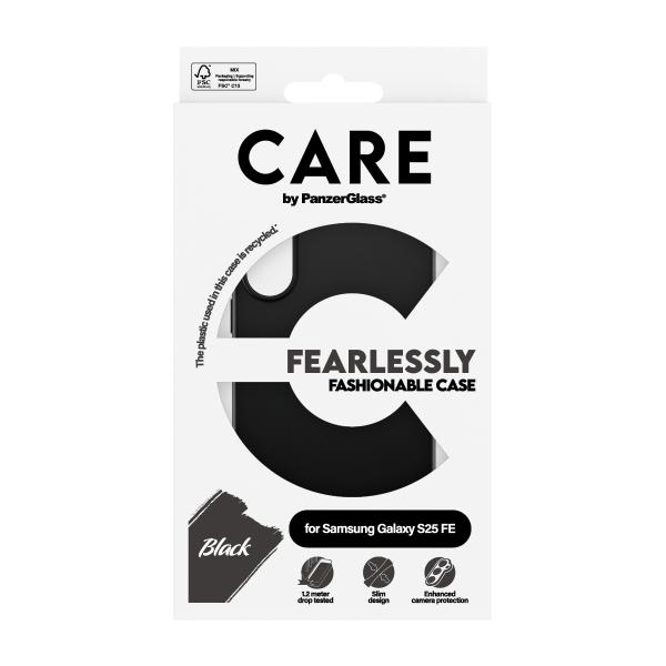 PanzerGlass CARE TPU Case für Samsung Galaxy S25 FE schwarz