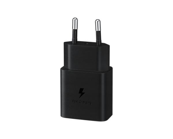 Samsung EP-T1510  USB-C Schnellladegerät mit Datenkabel 15 Watt schwarz
