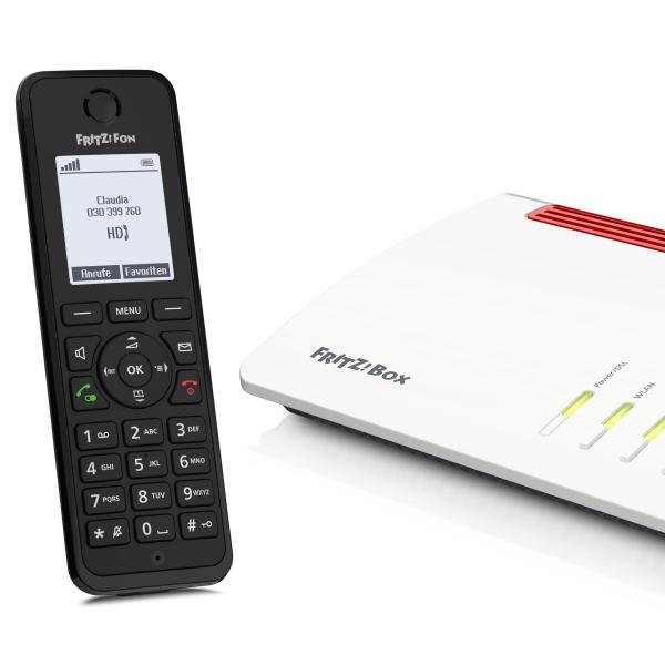 FRITZ!Fon M3 DECT-Telefon Schwarz