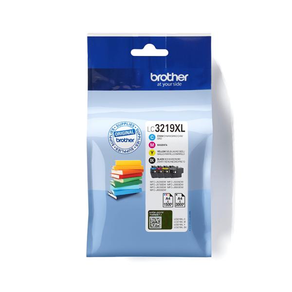 Brother Tinte LC-3219XLVAL Value Pack (BK/C/M/Y)