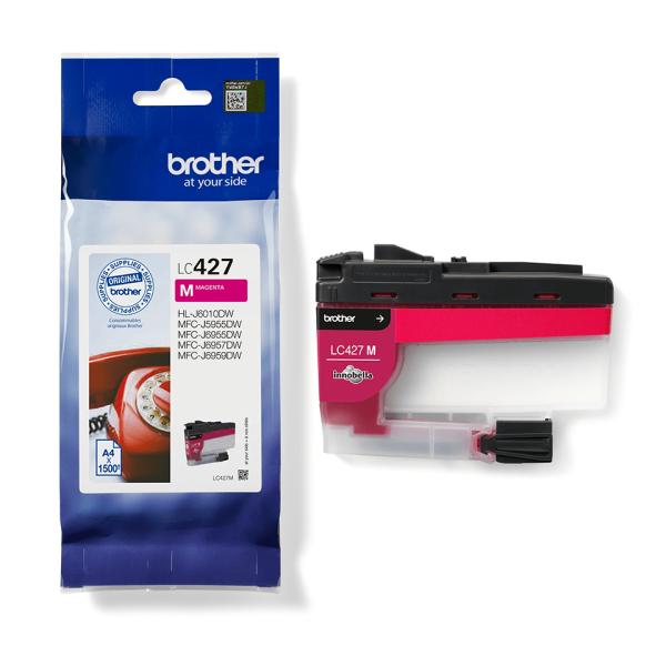 Brother Tinte LC-427M Magenta bis zu 1.500 Seiten nach ISO/IEC 24711