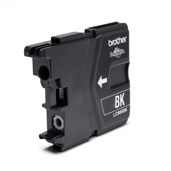 Brother LC985BK Original Tintenpatrone Schwarz bis zu 300 Seiten für Brother Drucker