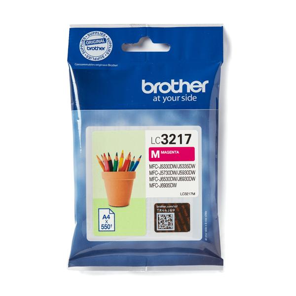 Brother LC-3217M Original Tintenpatrone Magenta 550 Seiten