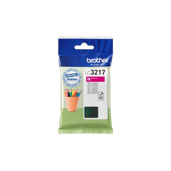 Brother LC-3217M Original Tintenpatrone Magenta 550 Seiten