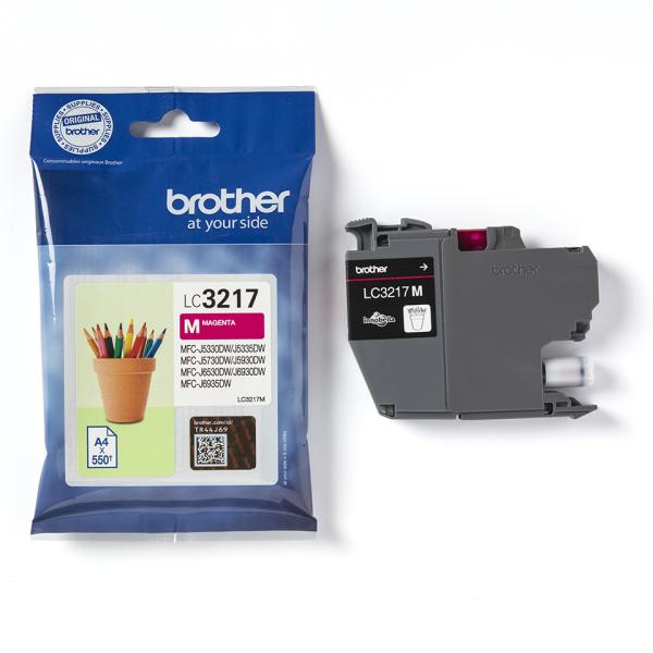 Brother LC-3217M Original Tintenpatrone Magenta 550 Seiten