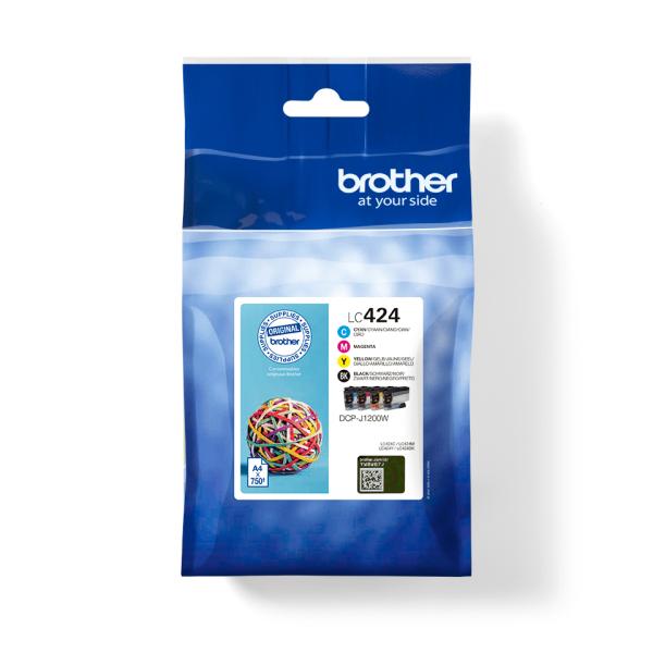Brother LC-424 - 4er-Pack - Black Cyan Magenta Yellow
