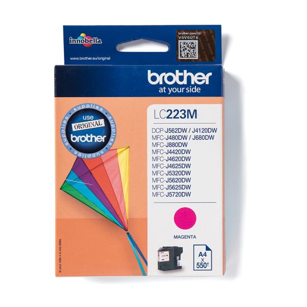 Brother Tinte LC-223M Magenta bis zu 550 Seiten nach ISO/IEC 24711