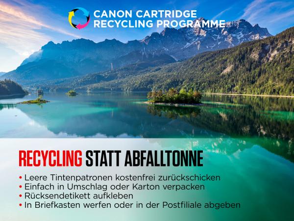 Canon CL-546 C/M/Y Farbtinte Original – 180 Seiten Pigmenttinte für PIXMA Drucker