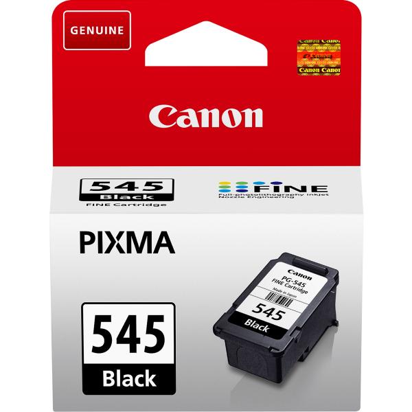 Canon PG-545 Original Schwarz Tintenpatrone – 180 Seiten für PIXMA Drucker