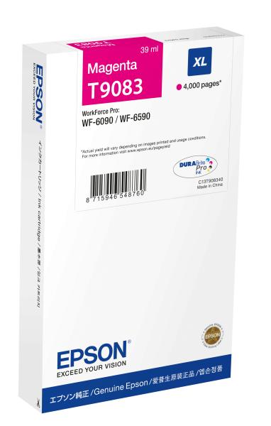 Epson C13T90834N XL Tintenpatrone Magenta Original | bis zu 4.000 Seiten