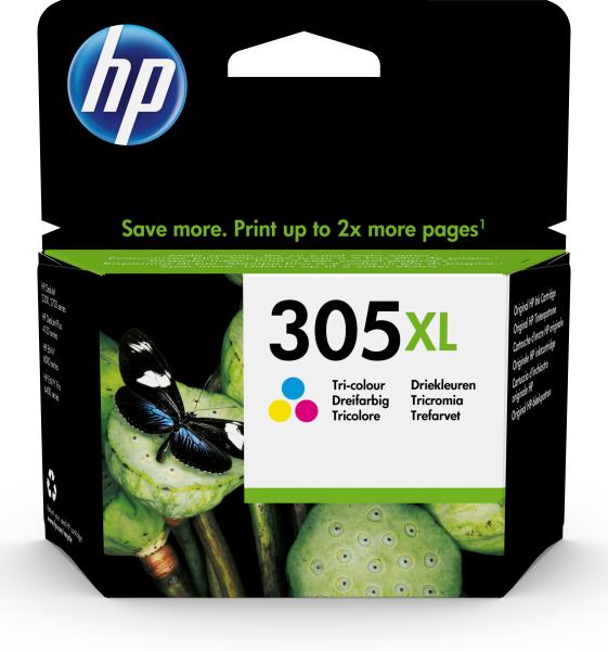 HP Tinte 305XL 3YM63AE Color (Cyan/Magenta/Gelb)