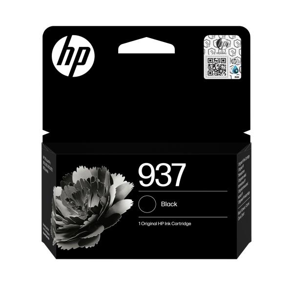 HP 937 Schwarz ORIGINAL Druckerpatrone