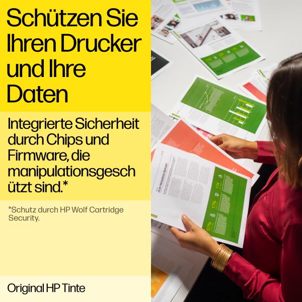 HP 963 Tintenpatronen 4er-Pack Original – Schwarz, Cyan, Magenta, Gelb | Kompatibel mit HP OfficeJet Pro Druckern
