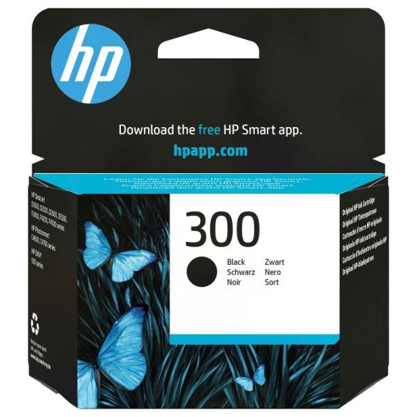 HP Tinte 300 CC640EE Schwarz bis zu 200 Seiten