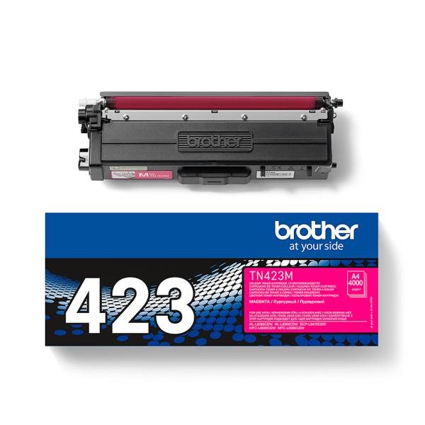 Brother TN-423M Tonerkartusche Original Magenta bis zu 4000 Seiten