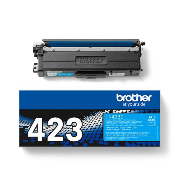 Brother TN-423C Original Tonerkartusche Cyan bis zu 4000 Seiten