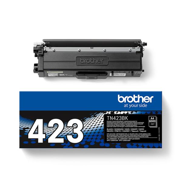 Brother TN-423BK Tonerkartusche Original Schwarz bis zu 6500 Seiten