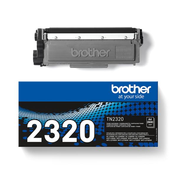 Brother Toner TN-2320 Schwarz bis zu 2.600 Seiten nach ISO/IEC 19752