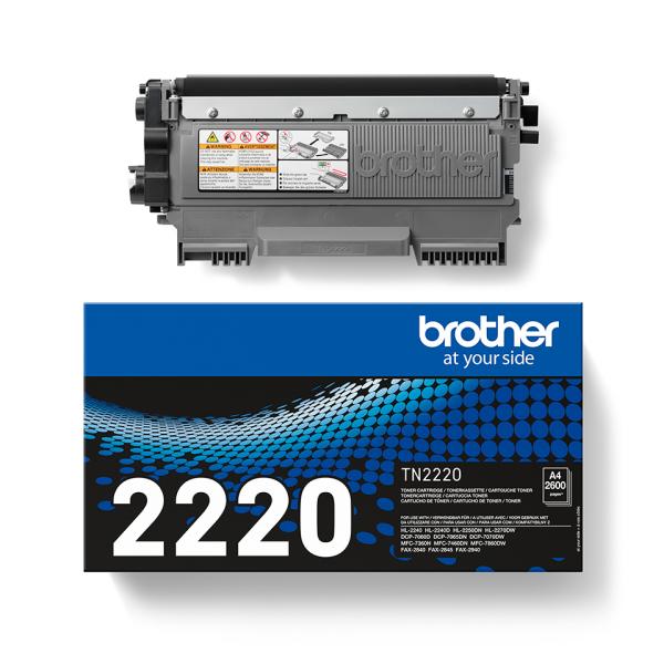 Brother Toner TN-2220 original schwarz bis zu 2.600 Seiten