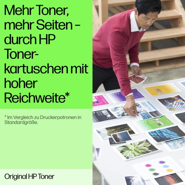 HP Toner 207X W2211X Cyan bis zu 2.450 Seiten