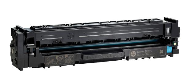 HP Toner 207X W2211X Cyan bis zu 2.450 Seiten