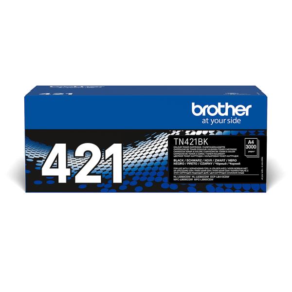 Brother TN-421BK Original Toner Schwarz für HL-L8260CDW und MFC-L8900CDW 3.000 Seiten