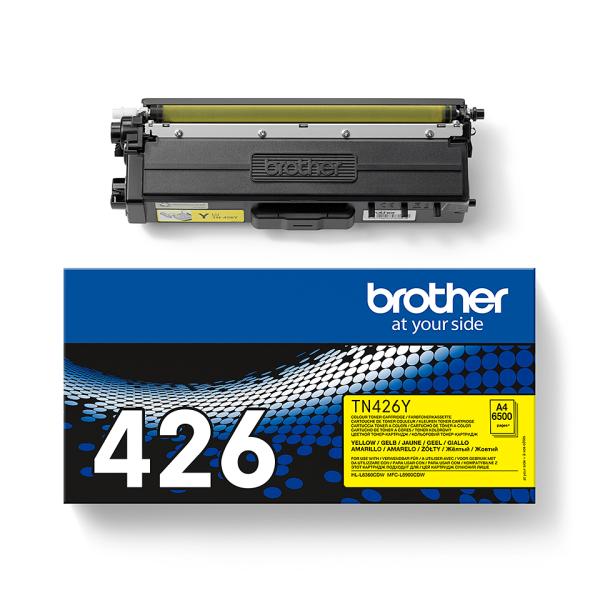 Brother Toner TN-426Y Gelb bis zu 6.500 Seiten nach ISO 19798
