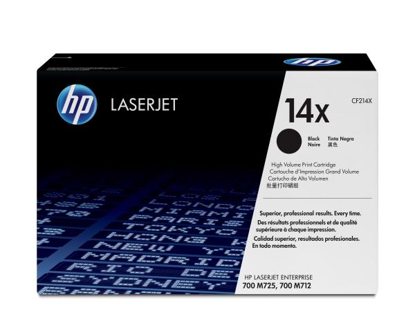 HP 14X CF214X schwarz bis zu 17.500 Seiten Hohe Kapazität