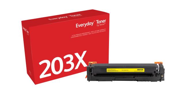 Xerox Everyday Toner 006R04182 Gelb alternativ zu HP Toner 203X gelb (CF542X)