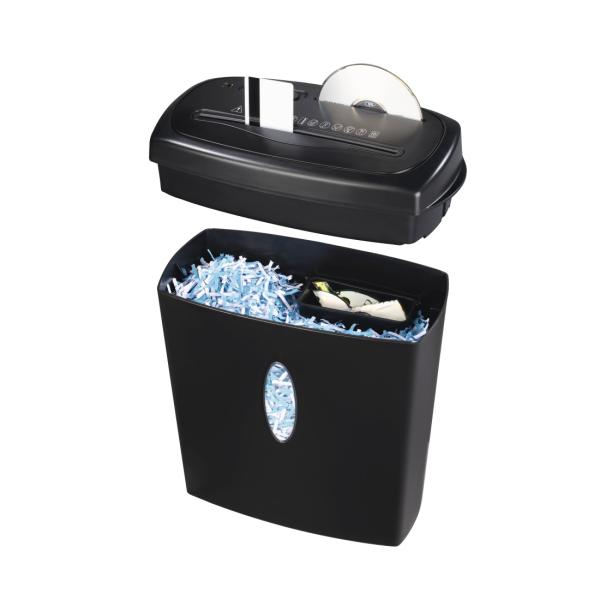 Hama Home X10CD Aktenvernichter mit Partikelschnitt