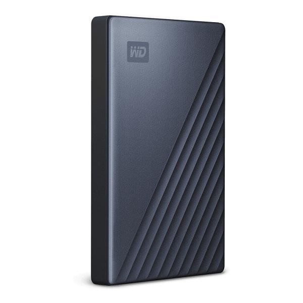 2,5" WD My Passport Ultra 5TB Blue USB-C/USB3.0 HDD 6,4cm 2,5Zoll Metal finish RTL portable extern